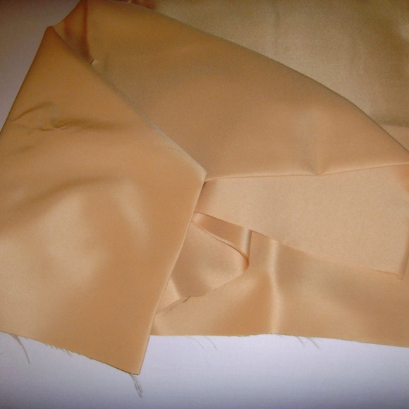 Taffeta Fabric in Marigold Color - 1 Yard/60 Inches Wide - Picture 6 of 7